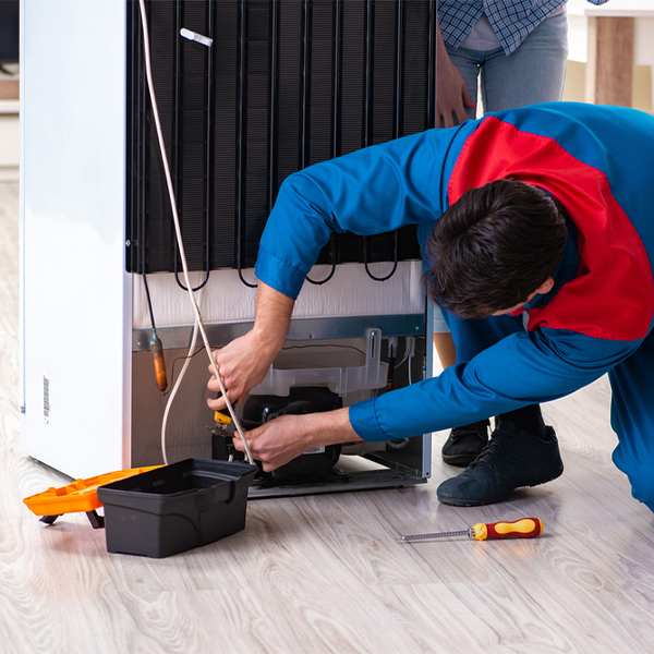 how much do you charge for refrigerator repair services in Broad Top PA